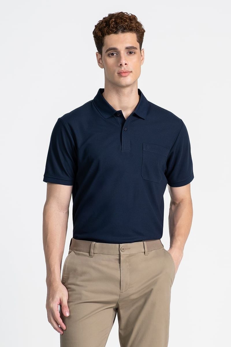  Áo Polo Nam Tay Ngắn Form Rộng KS26SS04C-CLWK 