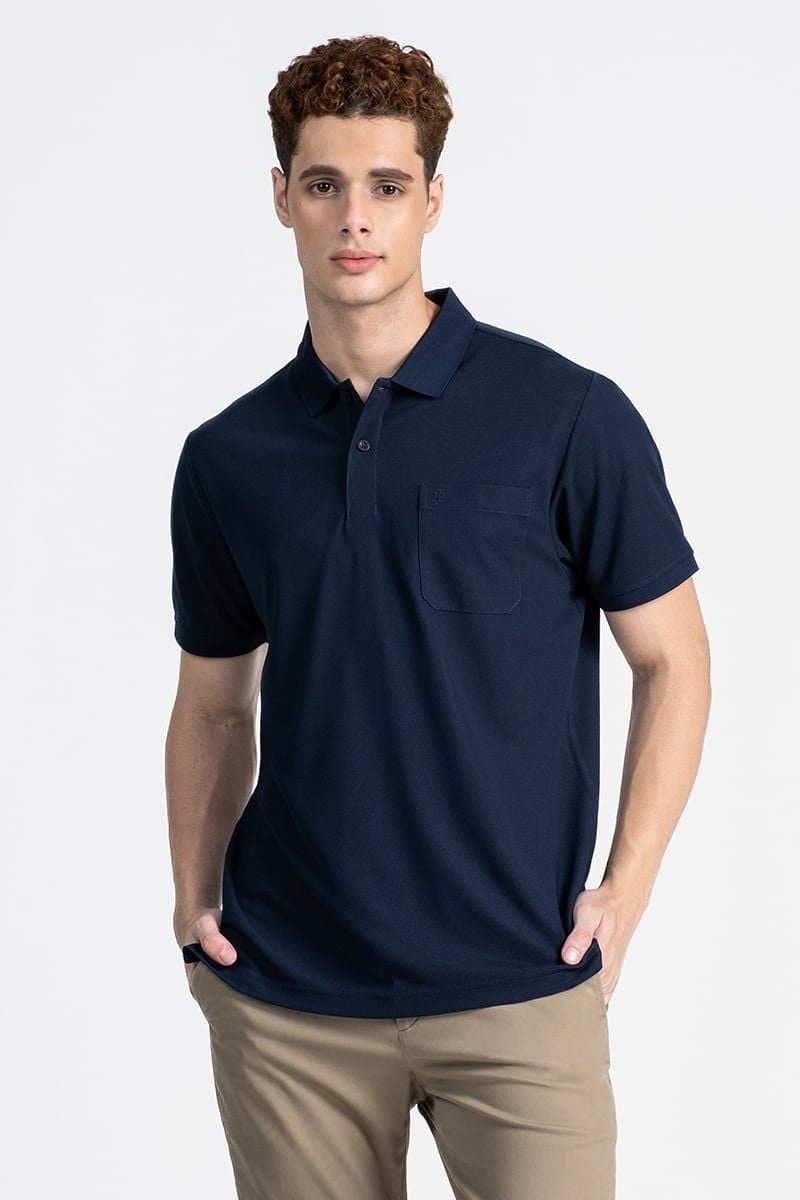  Áo Polo Nam Tay Ngắn Form Rộng KS26SS04C-CLWK 
