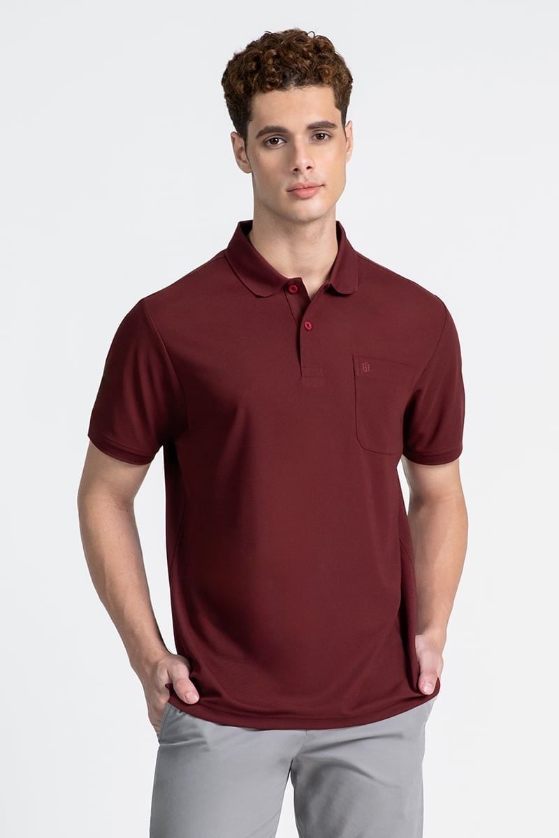  Áo Polo Nam Tay Ngắn Form Rộng KS26SS04C-CLWK 