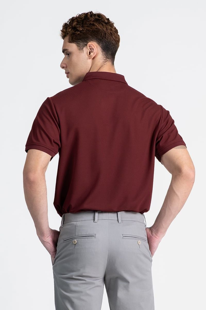  Áo Polo Nam Tay Ngắn Form Rộng KS26SS04C-CLWK 