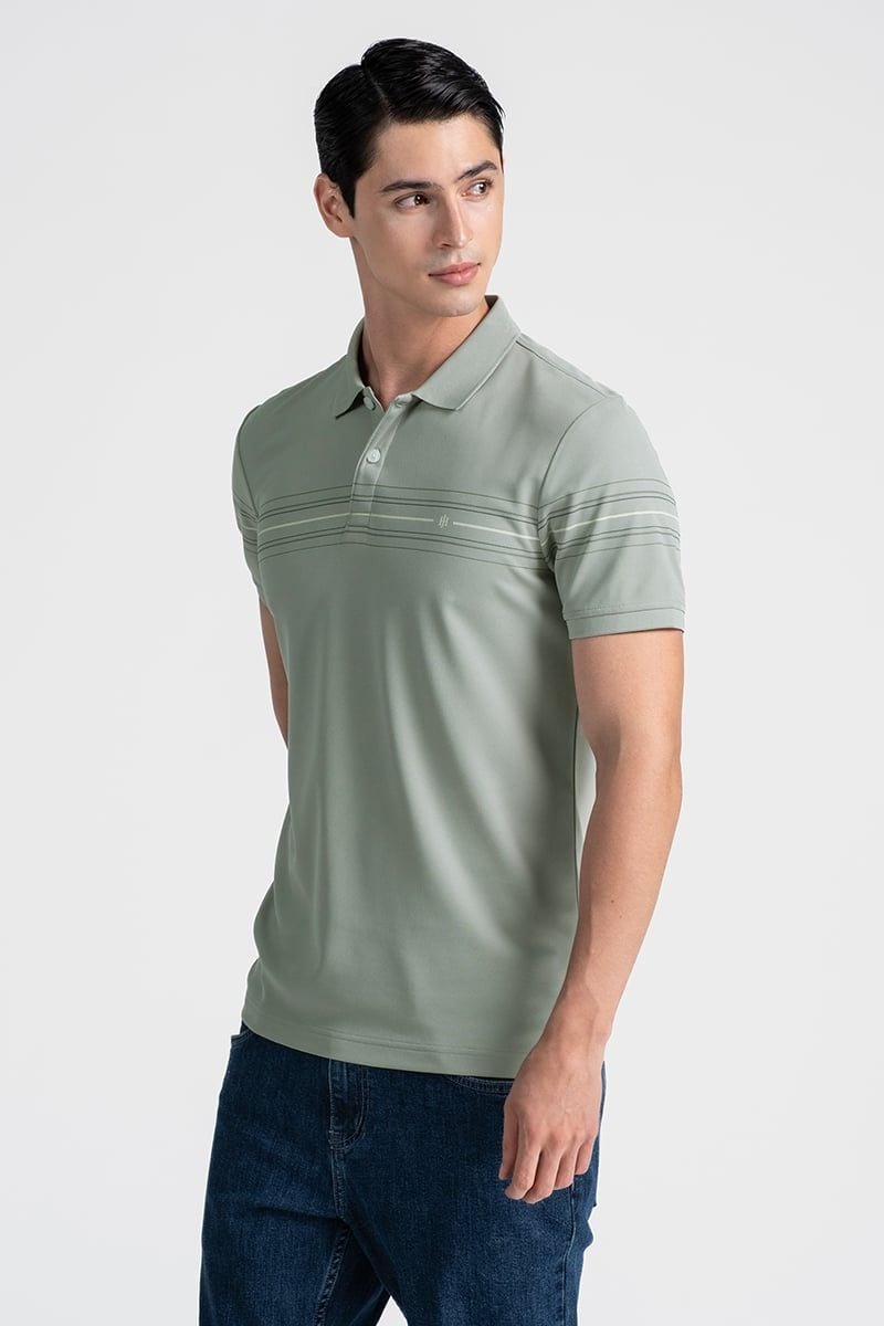  Áo Polo Nam Tay Ngắn Form Vừa KS26SS05C-RGWK 