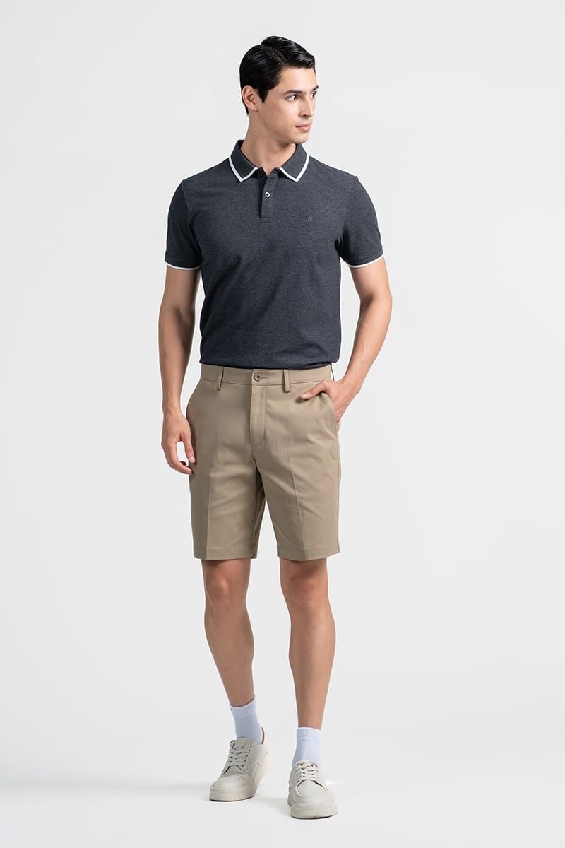  Áo Polo Nam Tay Ngắn Form Vừa KS26SS46T-RG 