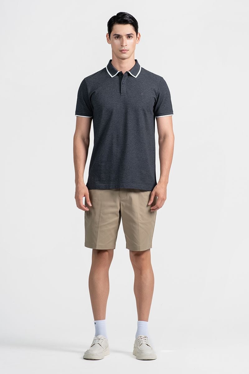  Áo Polo Nam Tay Ngắn Form Vừa KS26SS46T-RG 