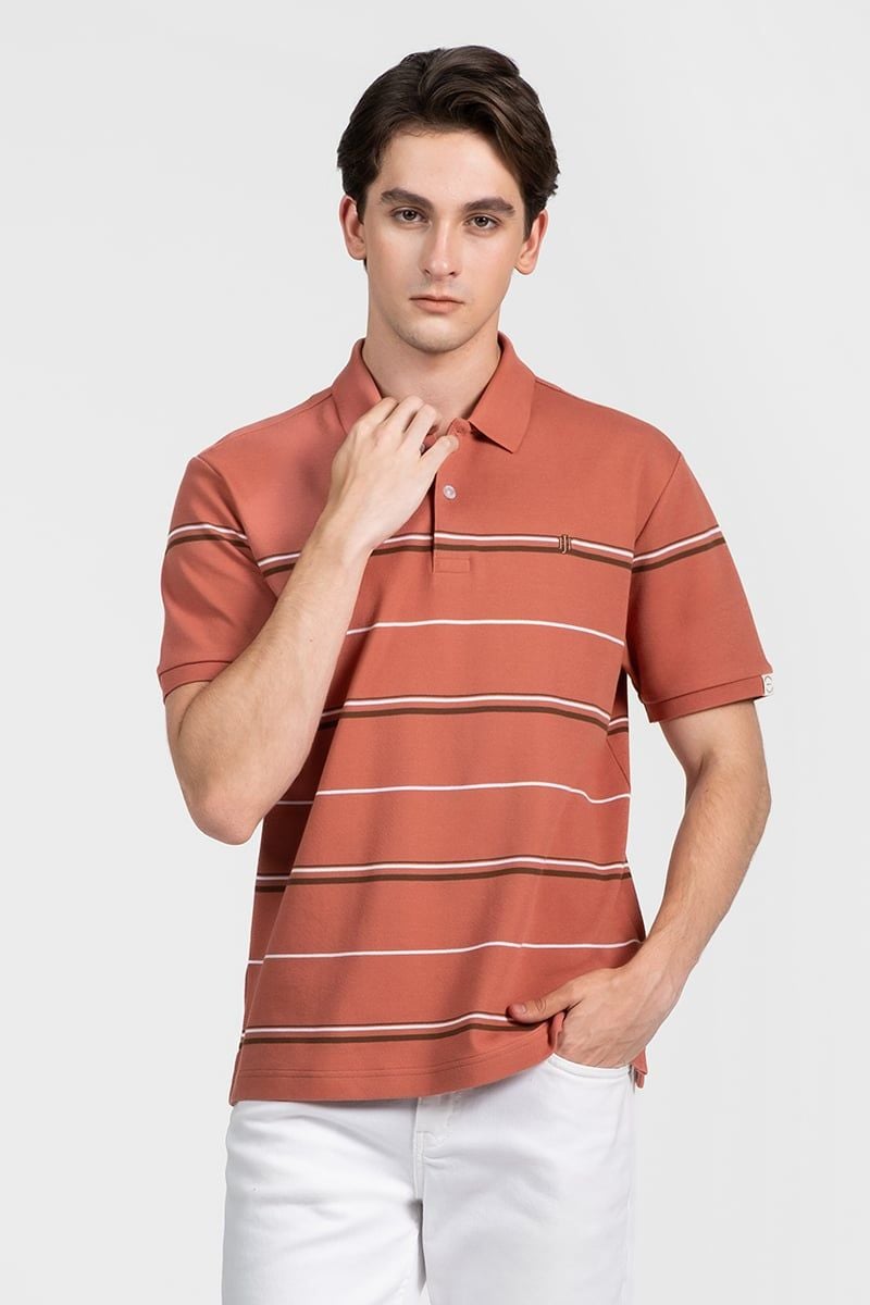  Áo Polo Nam Tay Ngắn Form Vừa KS26SS52P-RG 