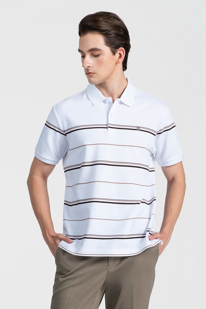  Áo Polo Nam Tay Ngắn Form Vừa KS26SS52P-RG 