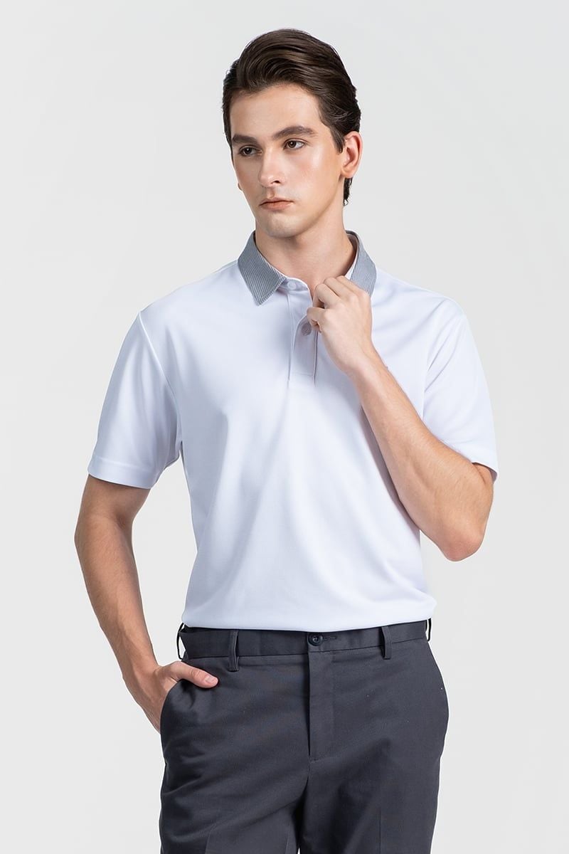  Áo Polo Nam Tay Ngắn Form Vừa KS26SS55P-RGCA 
