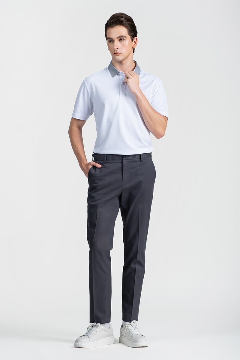  Áo Polo Nam Tay Ngắn Form Vừa KS26SS55P-RGCA 