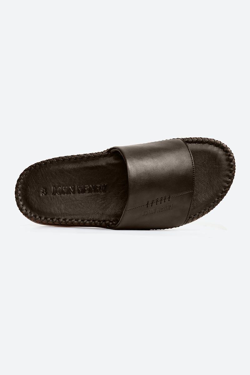  Dép Nam Da Thật SO25FH09P-SA 