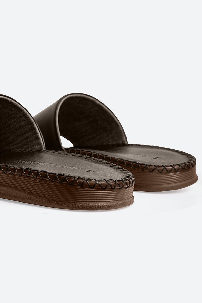  Dép Nam Da Thật SO25FH09P-SA 