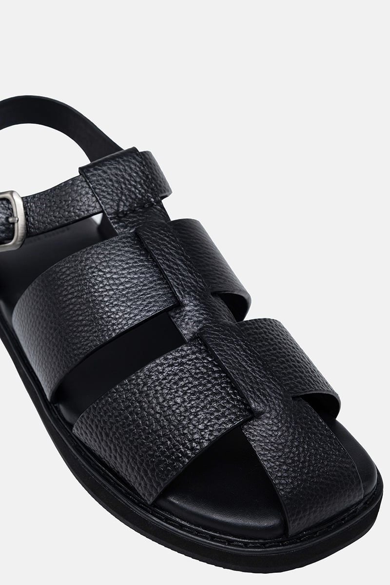  Giày Sandal Nam Da Bò Cao Cấp - SO26FH27P-SA 