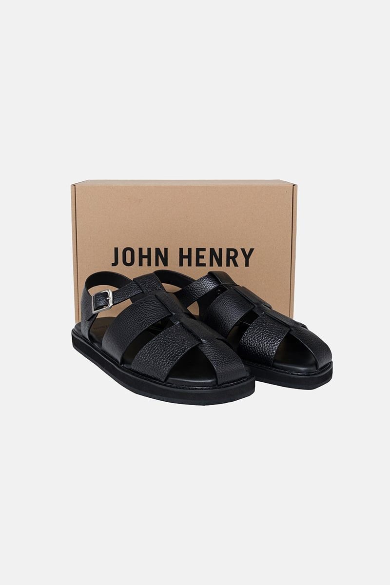  Giày Sandal Nam Da Bò Cao Cấp - SO26FH27P-SA 