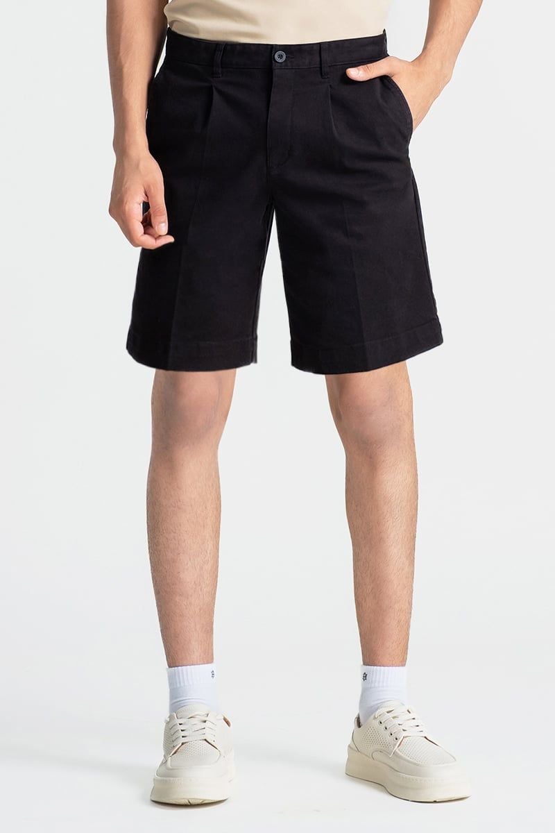  Quần Short Nam Form Trên Gối SP25FH26P-AK 