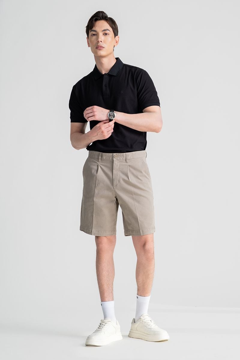  Quần Short Nam Form Trên Gối SP25FH26P-AK 