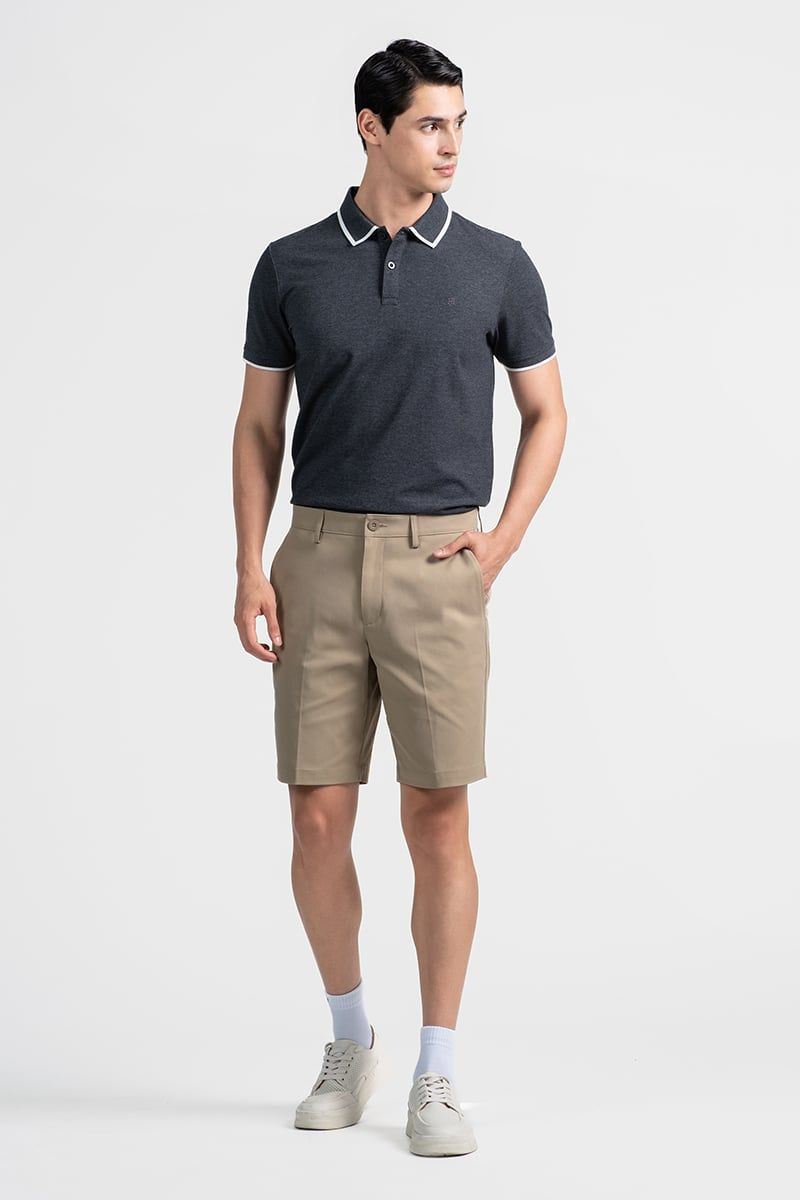  Quần Short Nam Form Trên Gối SP26FH25P-AK 