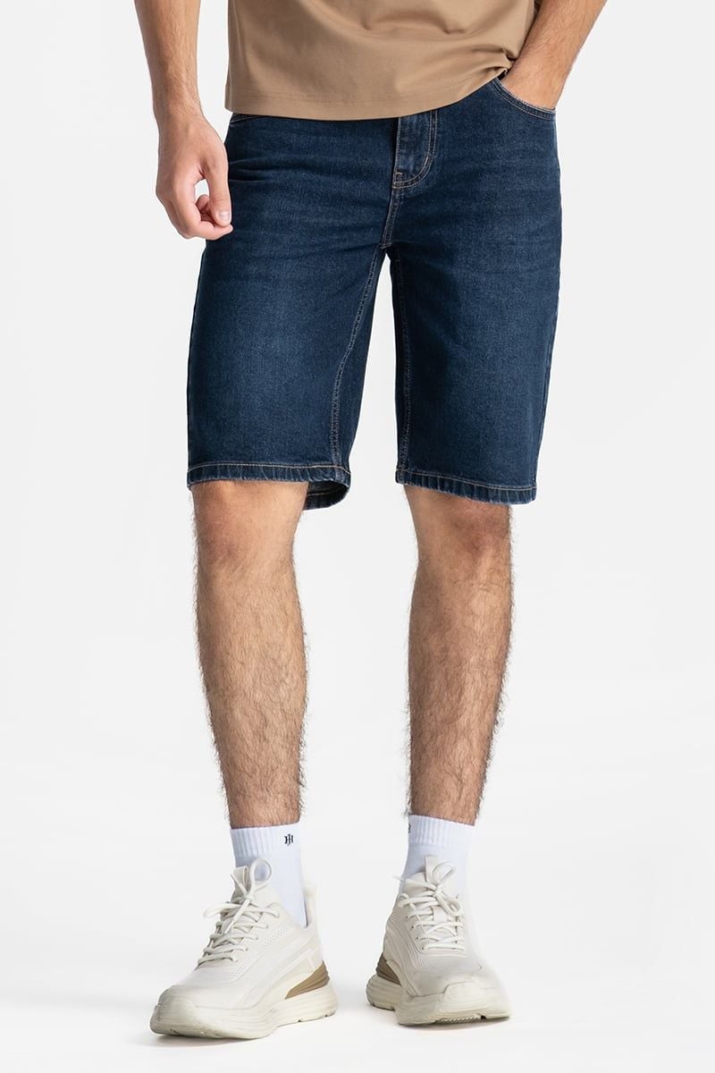  Quần Shorts Jeans Nam Form Vừa SP26FH33M-JN 