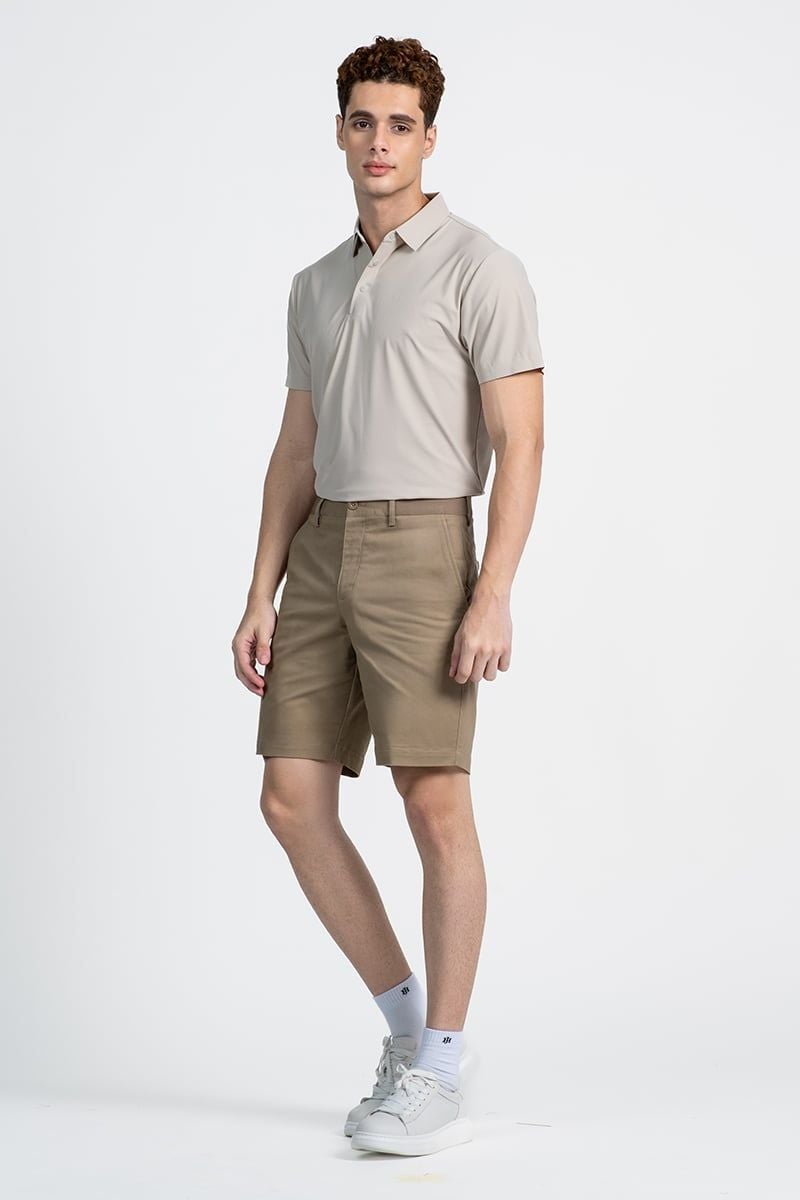  Quần Short Nam Form Trên Gối SP26SS05C-AK 