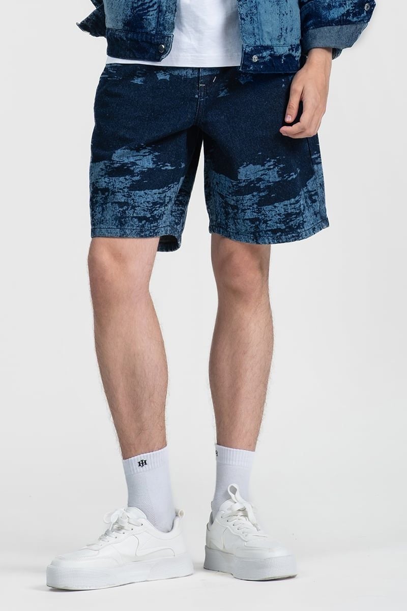  Quần Short Jeans Nam Form Trên Gối SP26SS08P-AKJN 