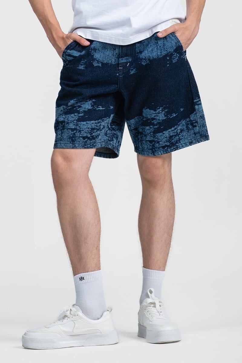  Quần Short Jeans Nam Form Trên Gối SP26SS08P-AKJN 