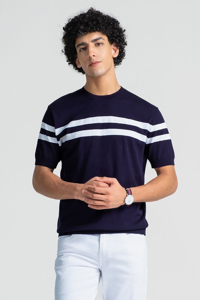  Áo Len Nam Tay Ngắn SW25FH02M-SA 