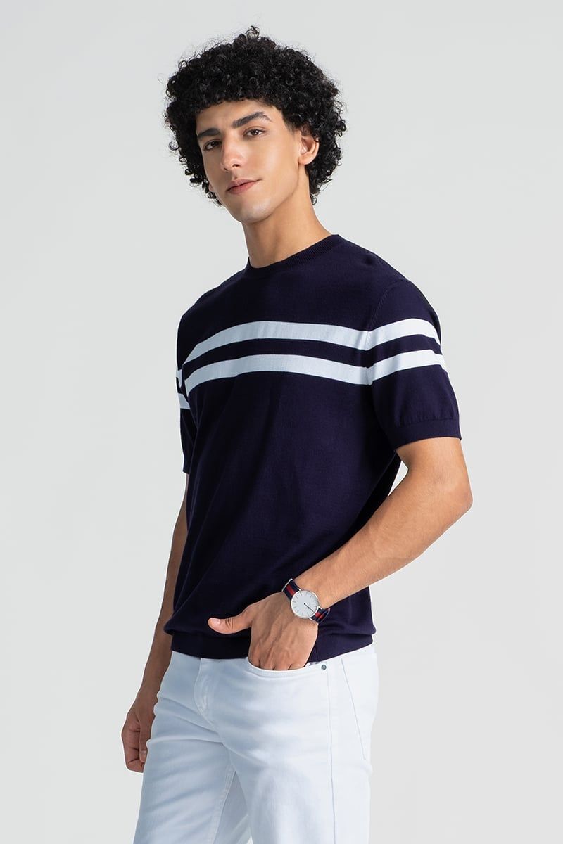  Áo Len Nam Tay Ngắn SW25FH02M-SA 