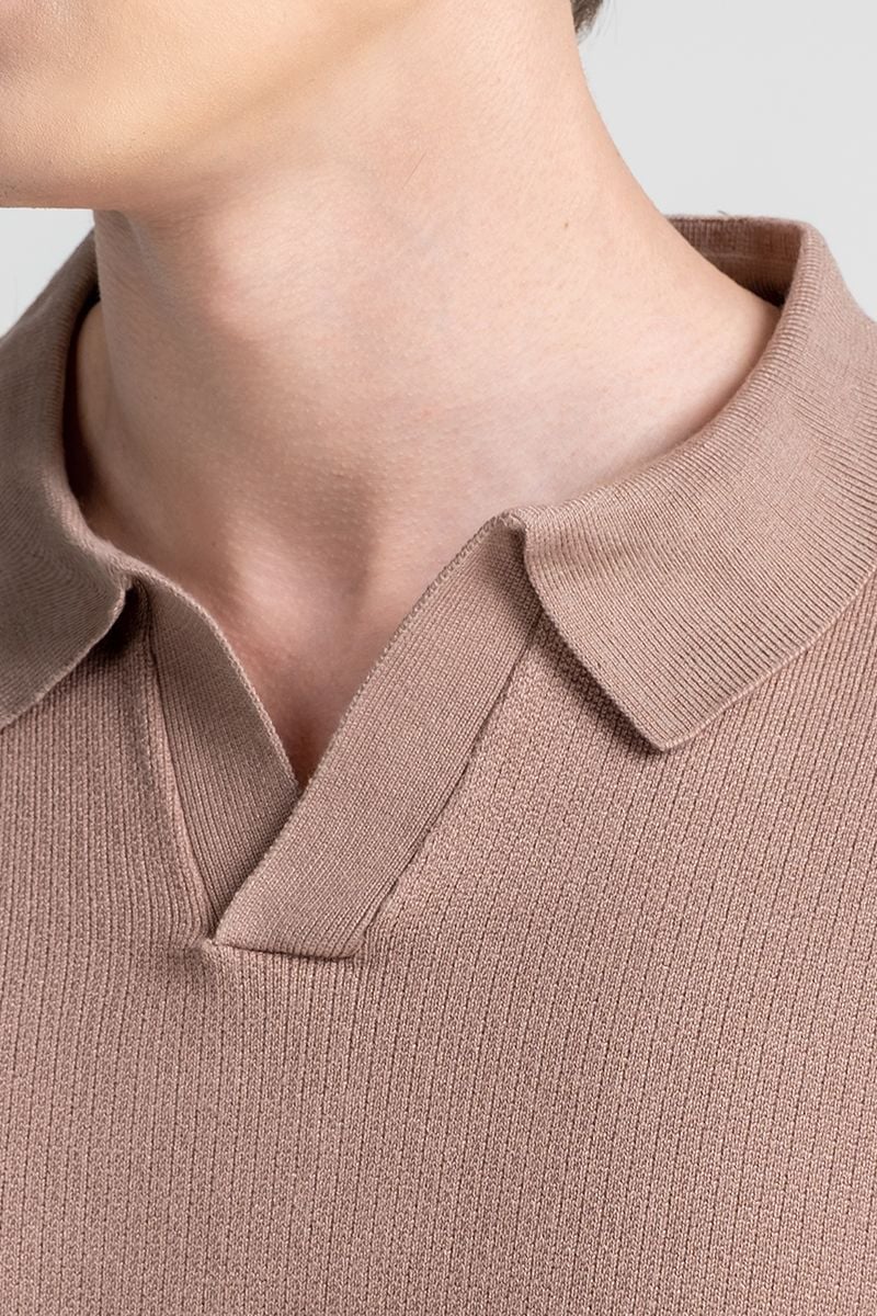  Áo Len Nam Tay Ngắn Form Vừa SW25FH03P-SA 