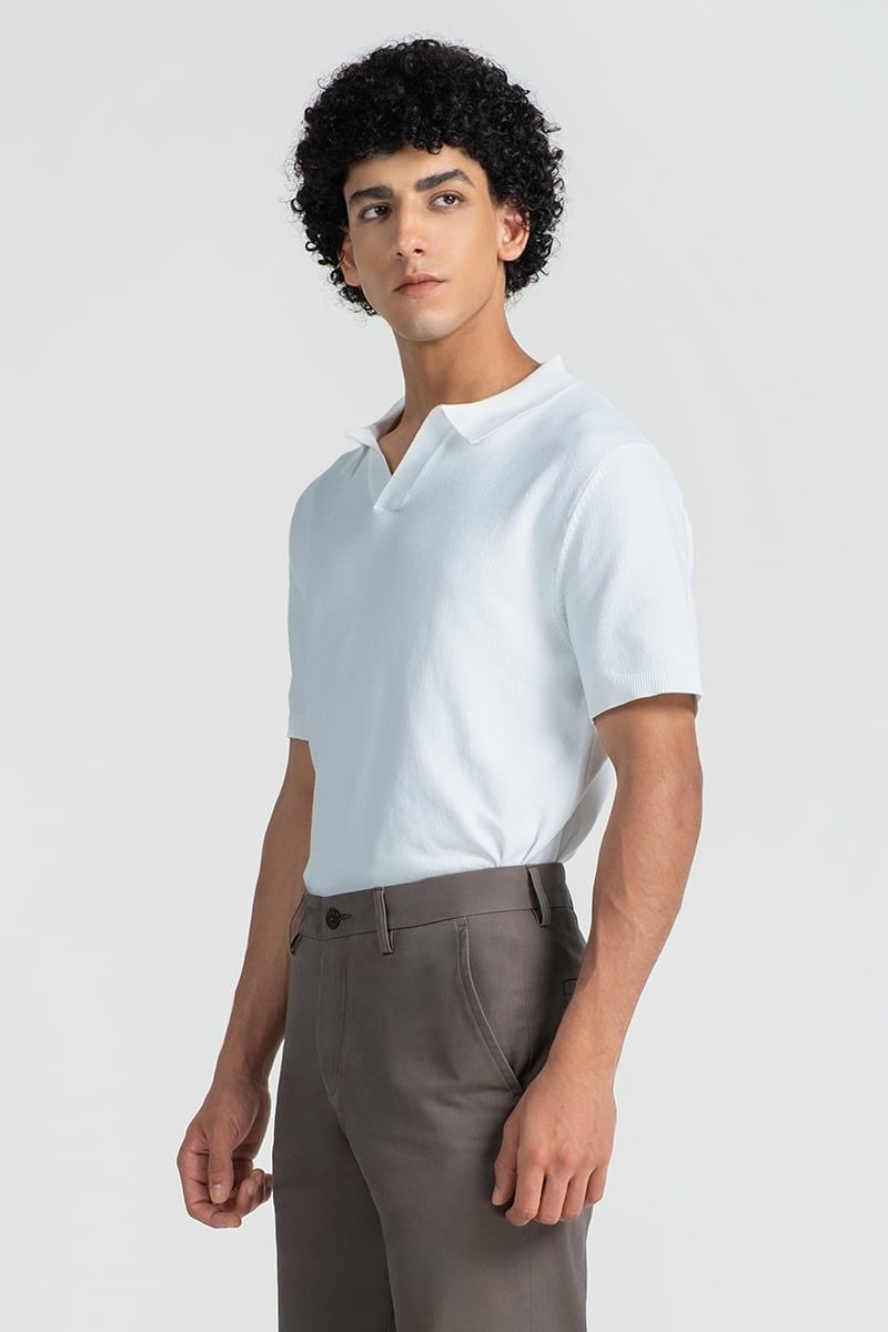  Áo Len Nam Tay Ngắn Form Vừa SW25FH03P-SA 