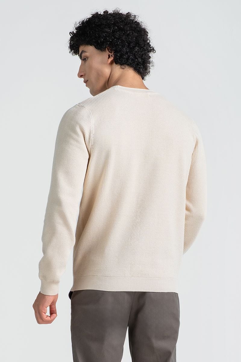  Áo Len Nam Tay Dài Form Vừa SW25FH04M-LB 