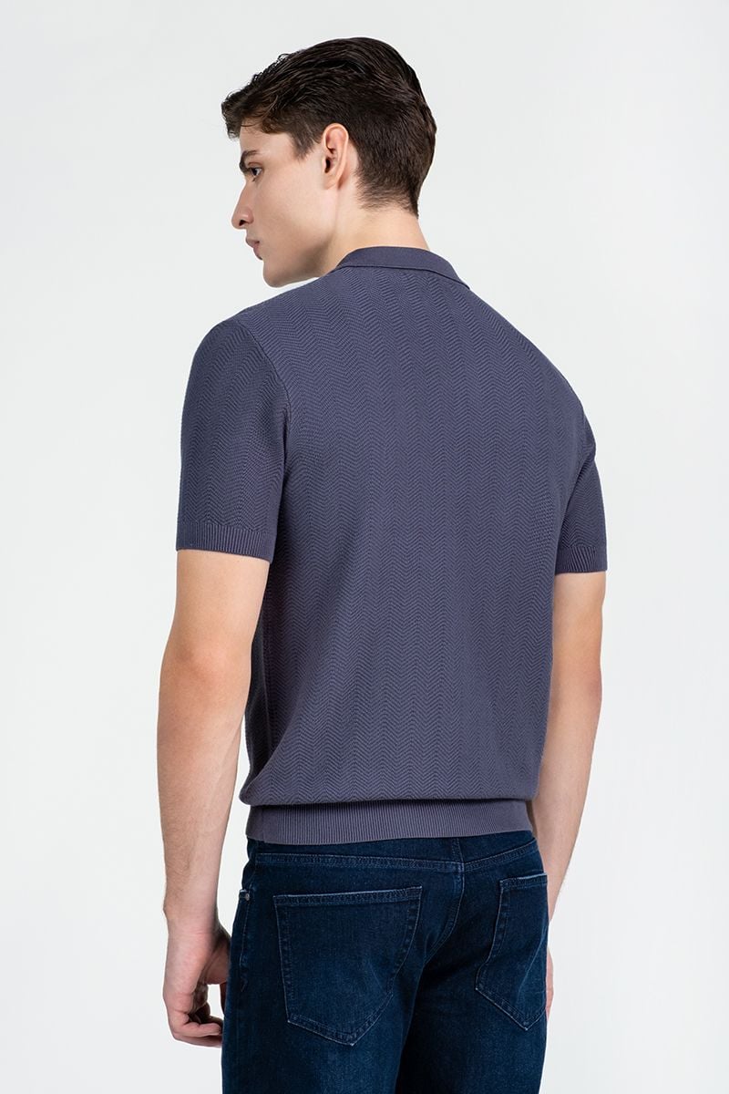  Áo Len Nam Tay Ngắn Form Ôm SW25FH05P-SA 