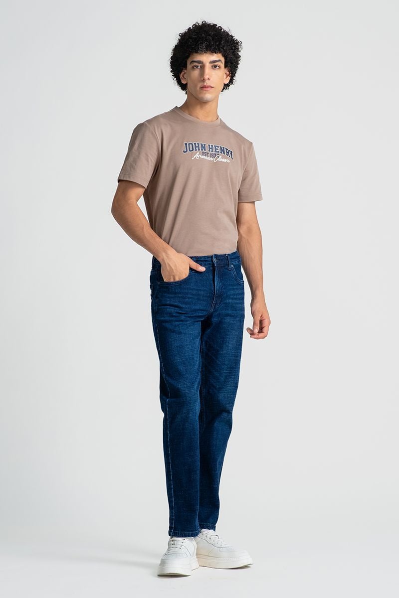  Áo Thun Nam Tay Ngắn Form Vừa TS25FH19T-RGUS 