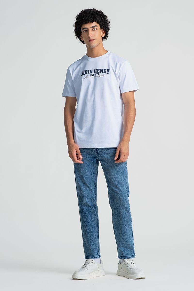  Áo Thun Nam Tay Ngắn Form Vừa TS25FH19T-RGUS 