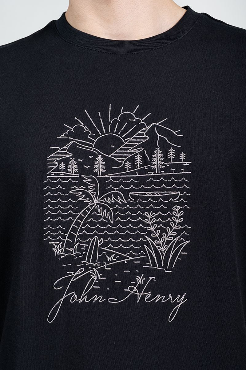  Áo Thun Nam Tay Ngắn Form Vừa TS25FH20P-RGUS 