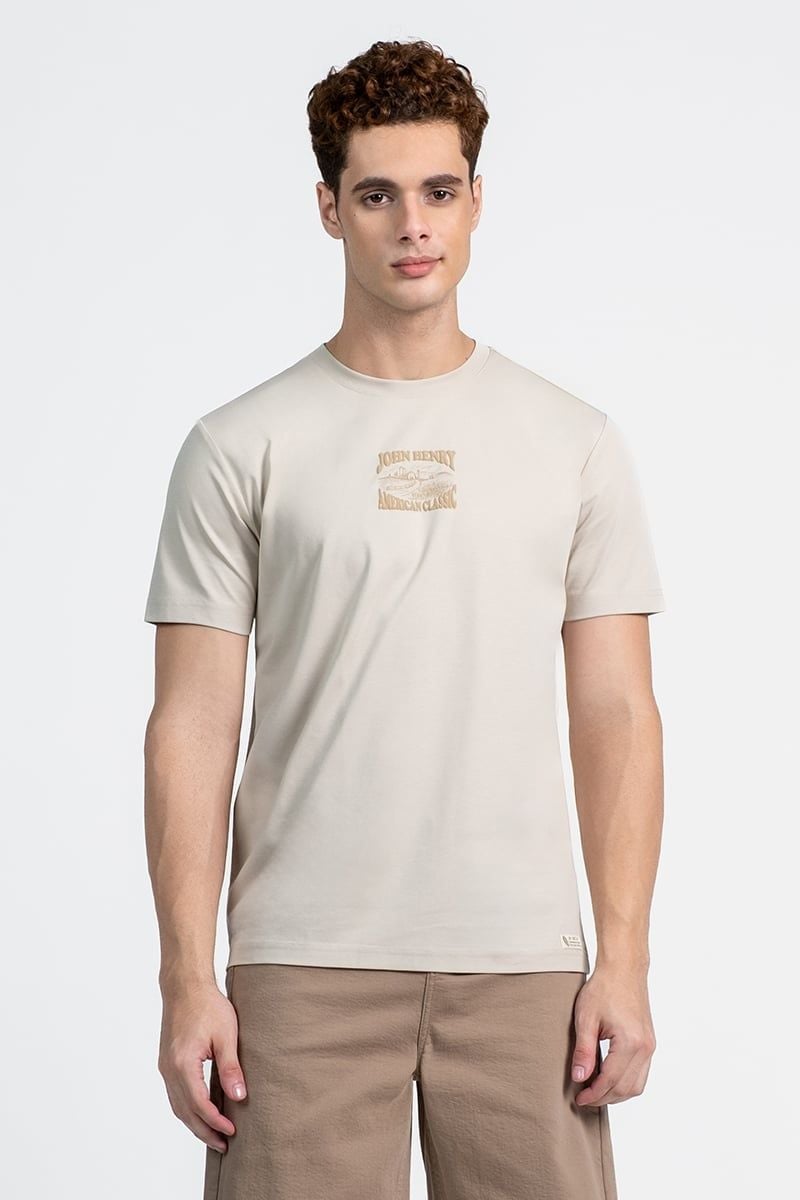  Áo Thun Nam Tay Ngắn Form Vừa TS26SS01P-RGSR 