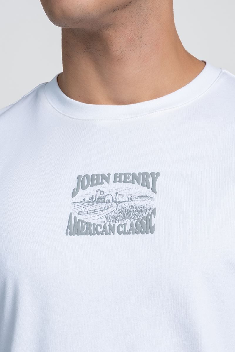  Áo Thun Nam Tay Ngắn Form Vừa TS26SS01P-RGSR 