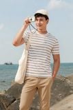  Áo Thun Nam Tay Ngắn Form Vừa TS26SS07P-RG 