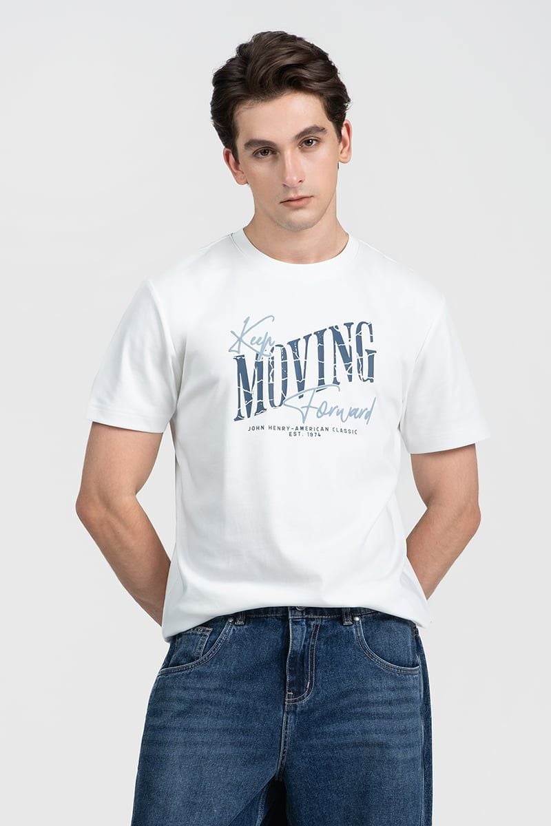  Áo Thun Nam Tay Ngắn Form Vừa TS26SS09T-RG 