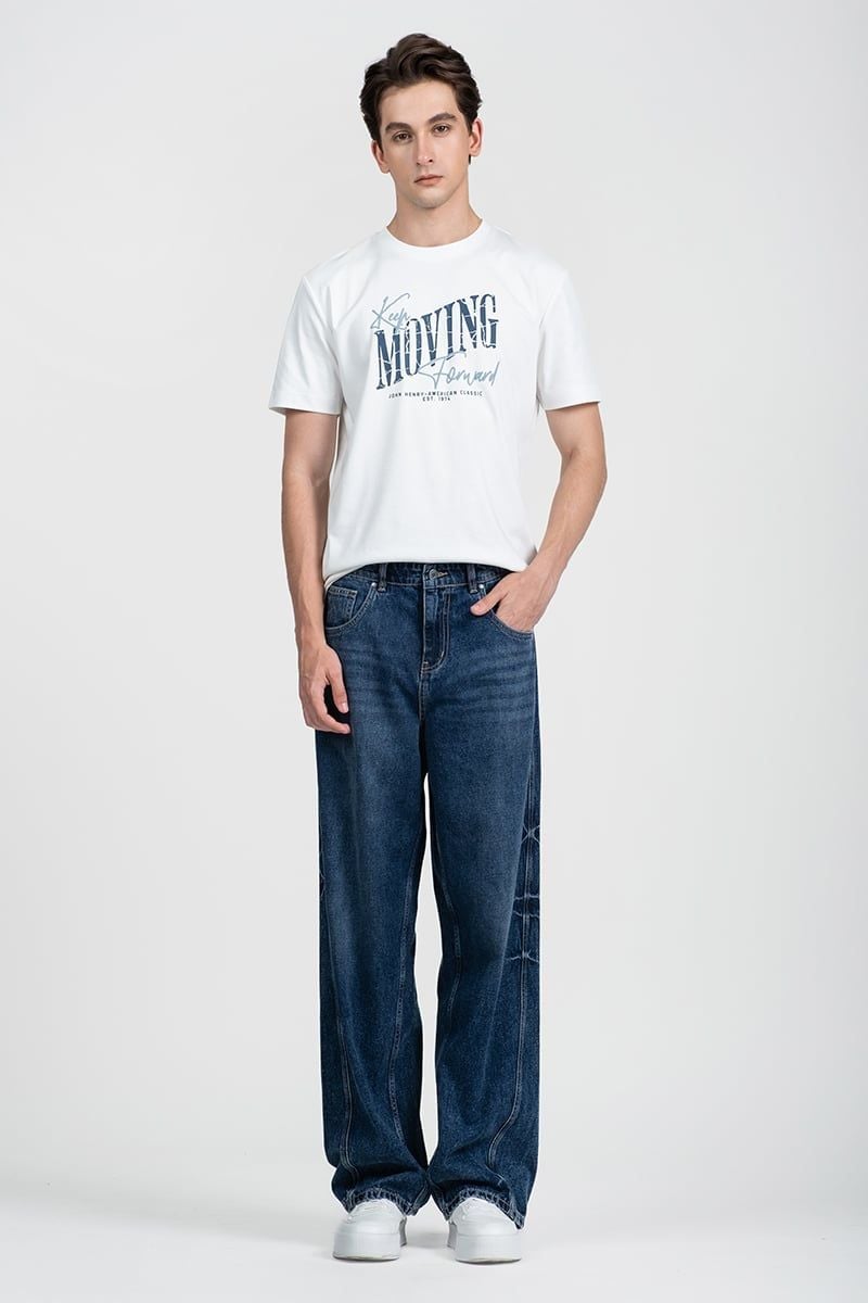  Áo Thun Nam Tay Ngắn Form Vừa TS26SS09T-RG 