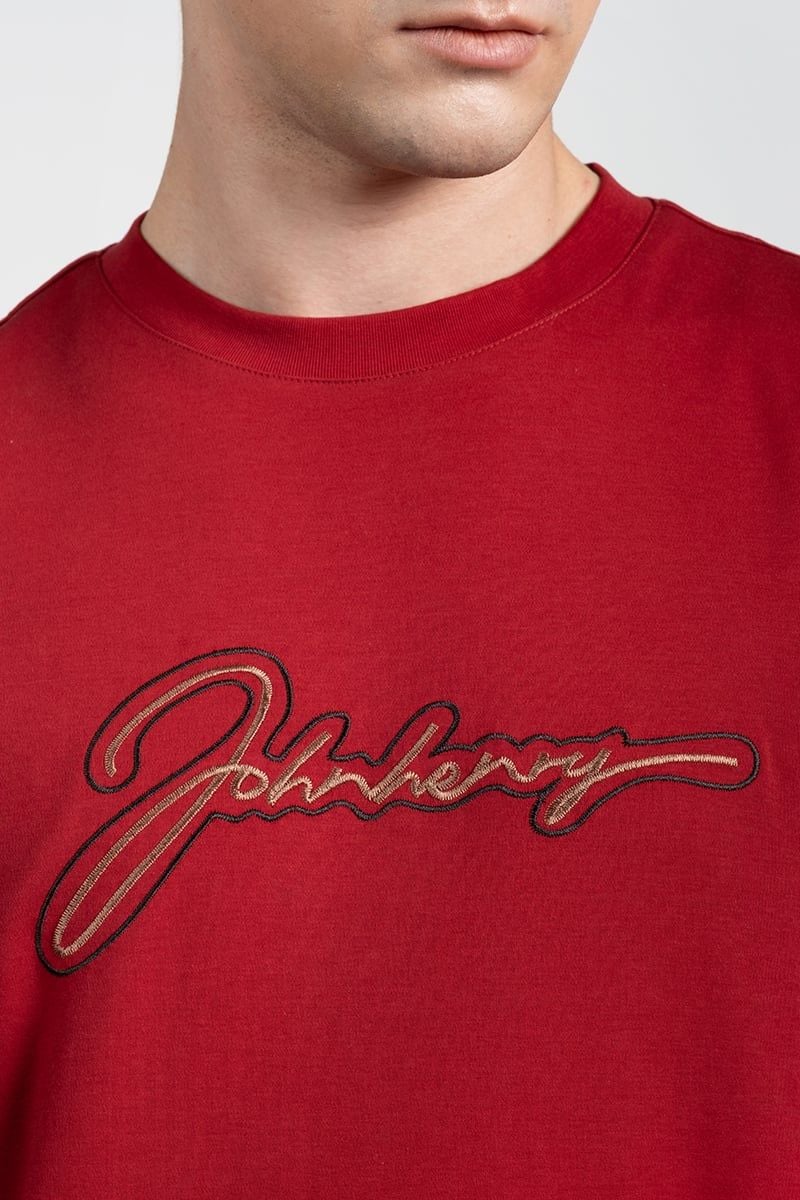  Áo Thun Nam Tay Ngắn Form Vừa TS26SS10G-RG 