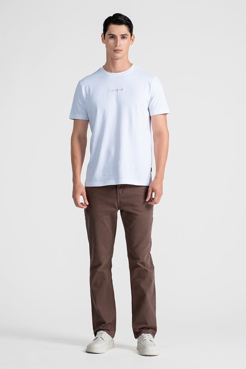  Áo Thun Nam Tay Ngắn Form Vừa TS26SS15T-RG 