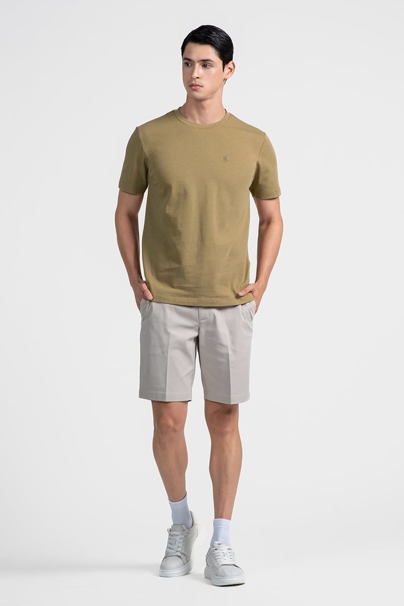  Áo Thun Nam Tay Ngắn Form Vừa TS26SS16P-RG 