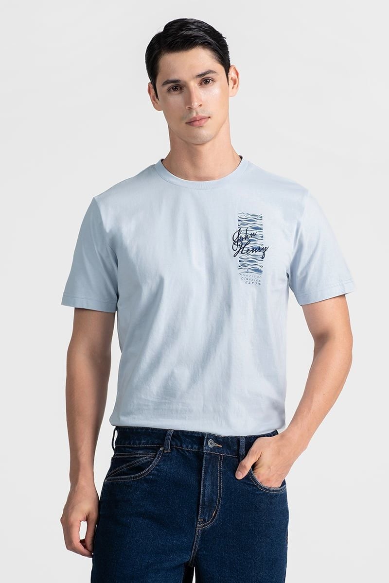 Áo Thun Nam Tay Ngắn Form Vừa TS26SS17P-RG 