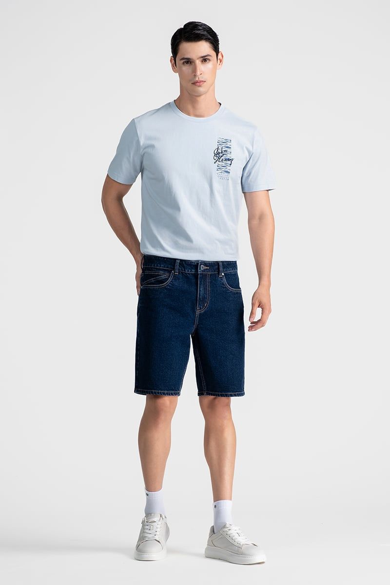  Áo Thun Nam Tay Ngắn Form Vừa TS26SS17P-RG 
