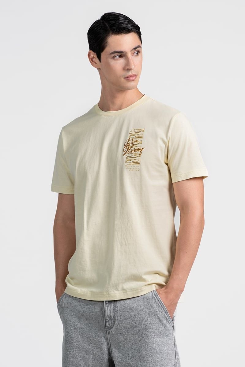  Áo Thun Nam Tay Ngắn Form Vừa TS26SS17P-RG 
