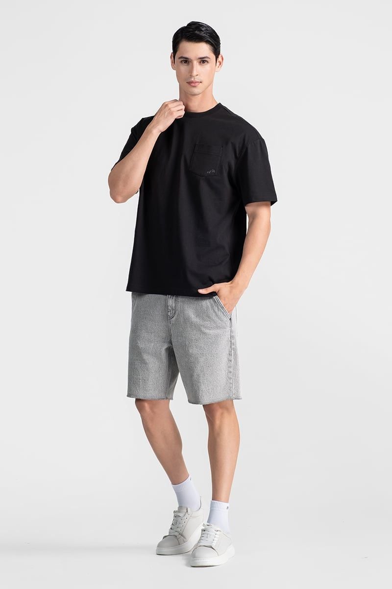  Áo Thun Nam Tay Ngắn Form Rộng TS26SS18P-RX 