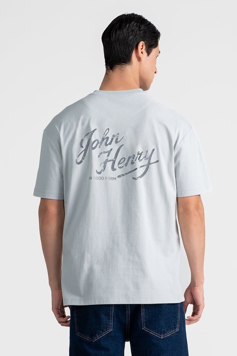  Áo Thun Nam Tay Ngắn Form Rộng TS26SS18P-RX 