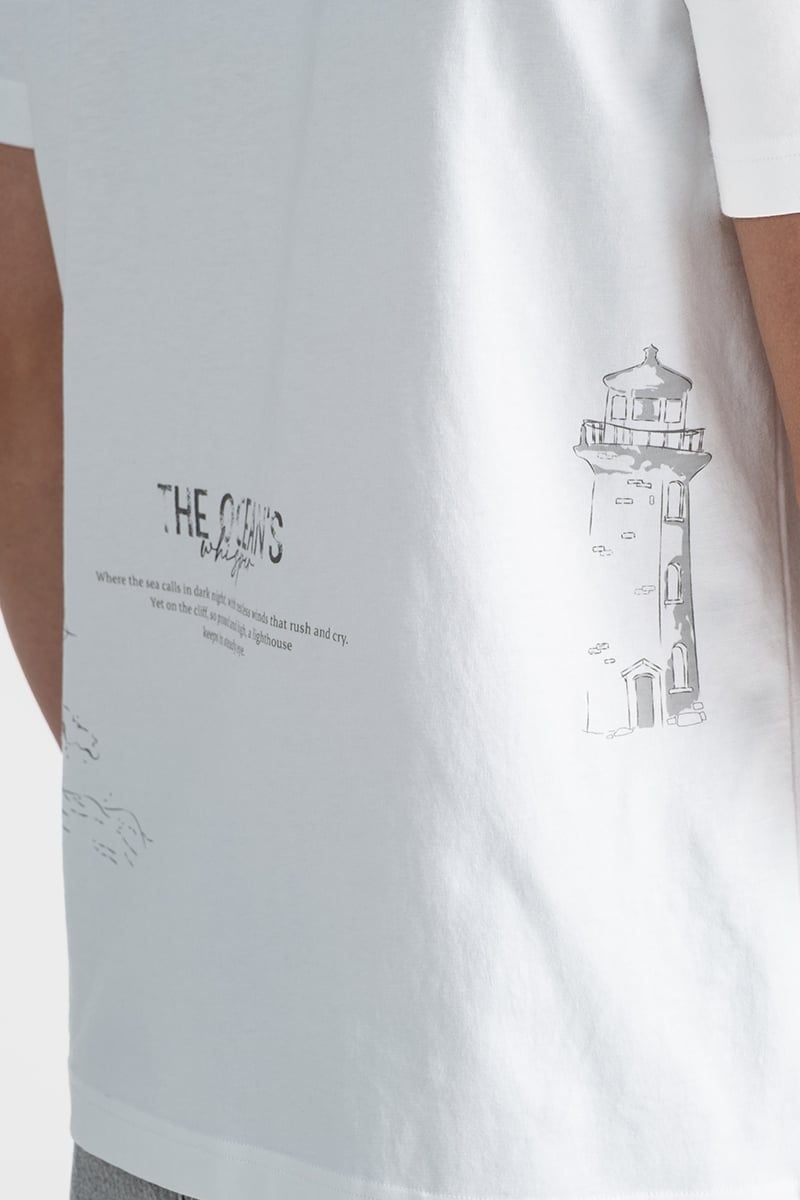  Áo Thun Nam Tay Ngắn Form Vừa TS26SS20M-RG 