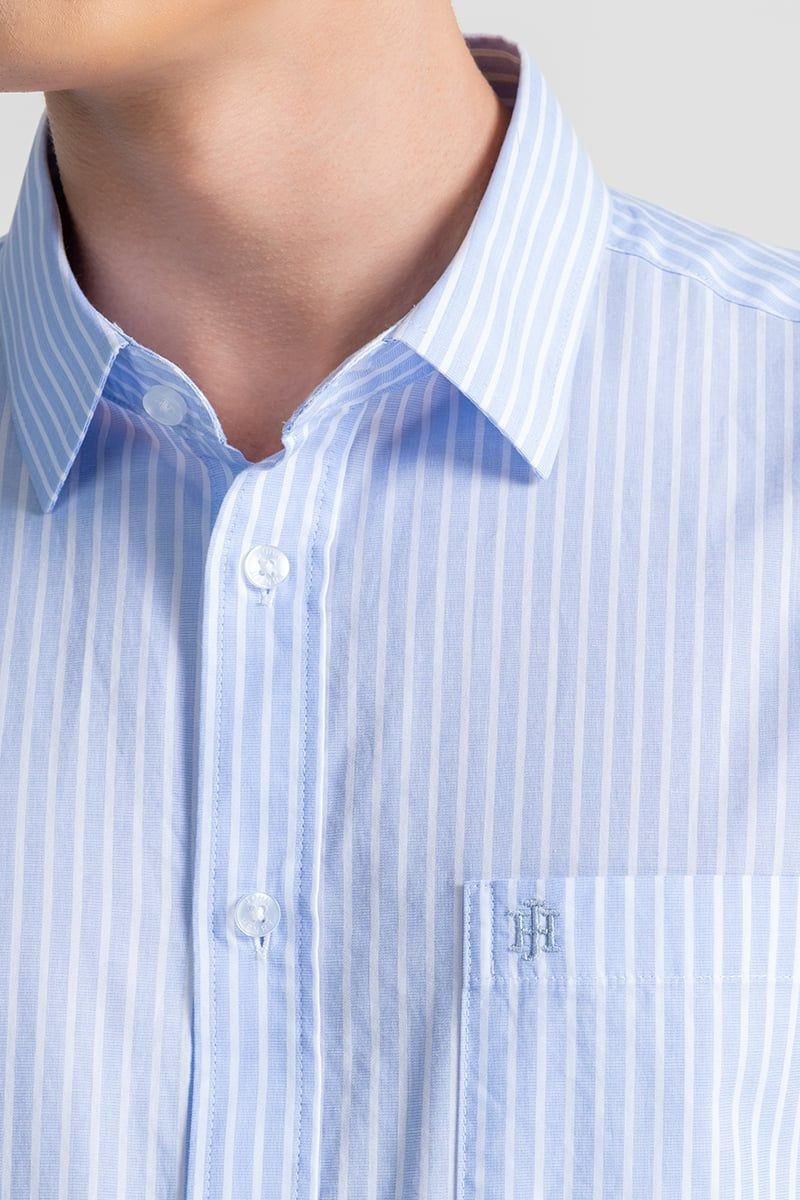  Áo Sơ Mi Nam Tay Ngắn Form Ôm WS25FH100T-SD 