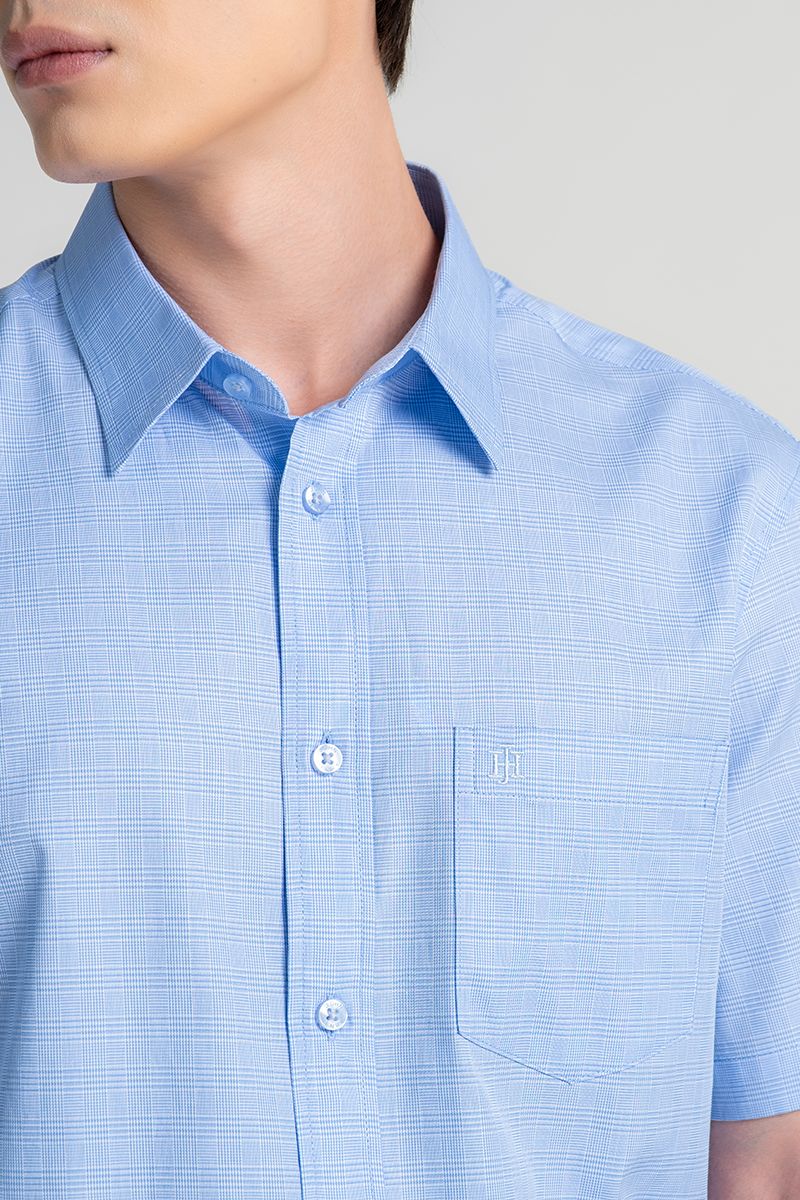  Áo Sơ Mi Nam Tay Ngắn Form Ôm WS25FH101C-SD 