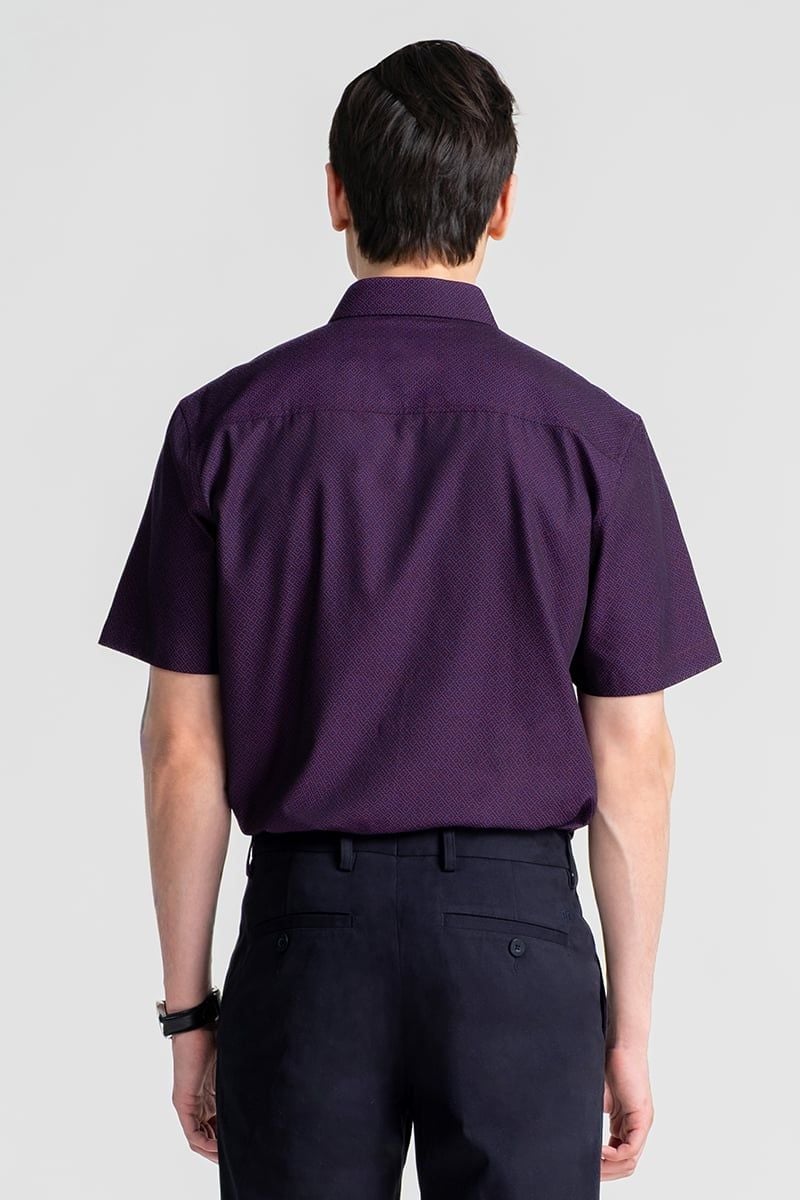  Áo Sơ Mi Nam Tay Ngắn Form Comfort Fit WS25FH58C-CFBB 