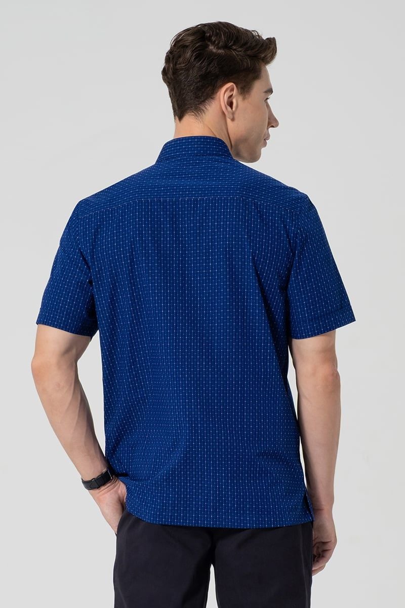  Áo Sơ Mi Nam Tay Ngắn Form Vừa WS25FH64C-CFBB 