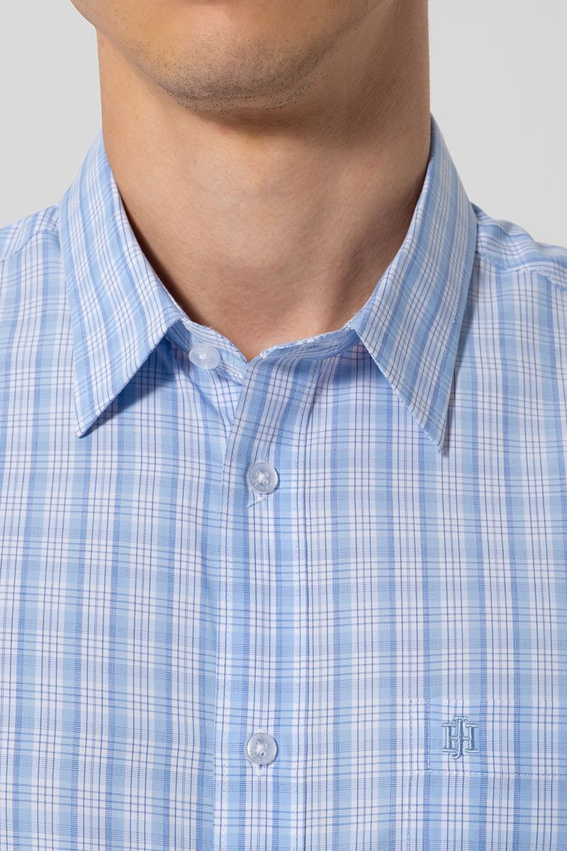  Áo Sơ Mi Nam Form Ôm Tay Ngắn WS25FH65P-SDBB 